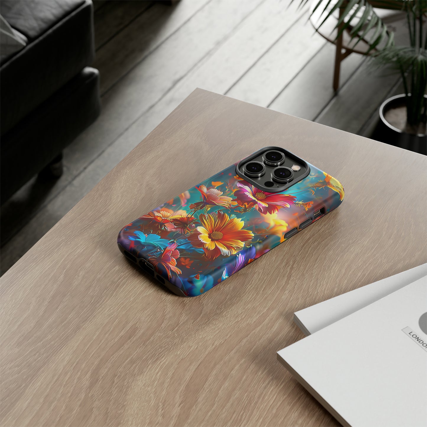 Tough Phone Case Flower 01