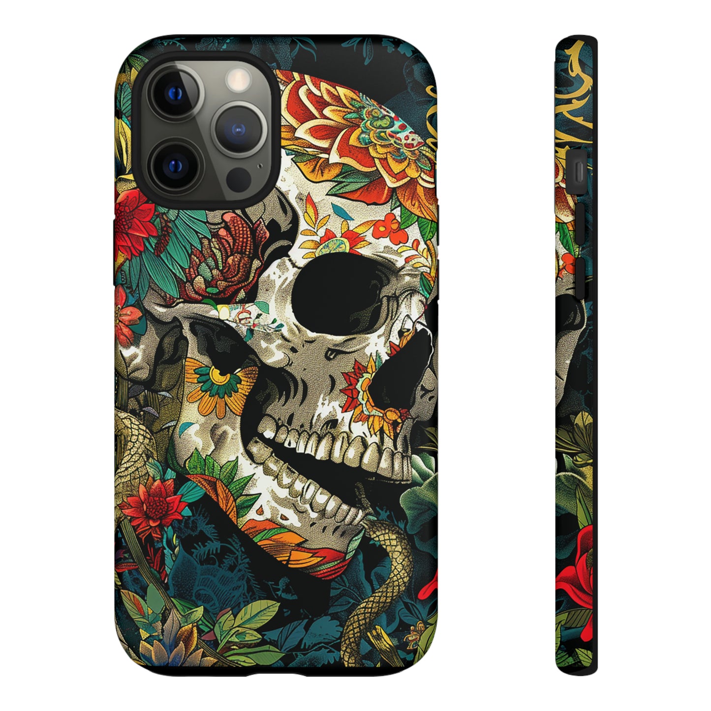 Tough Phone Case Skull 01