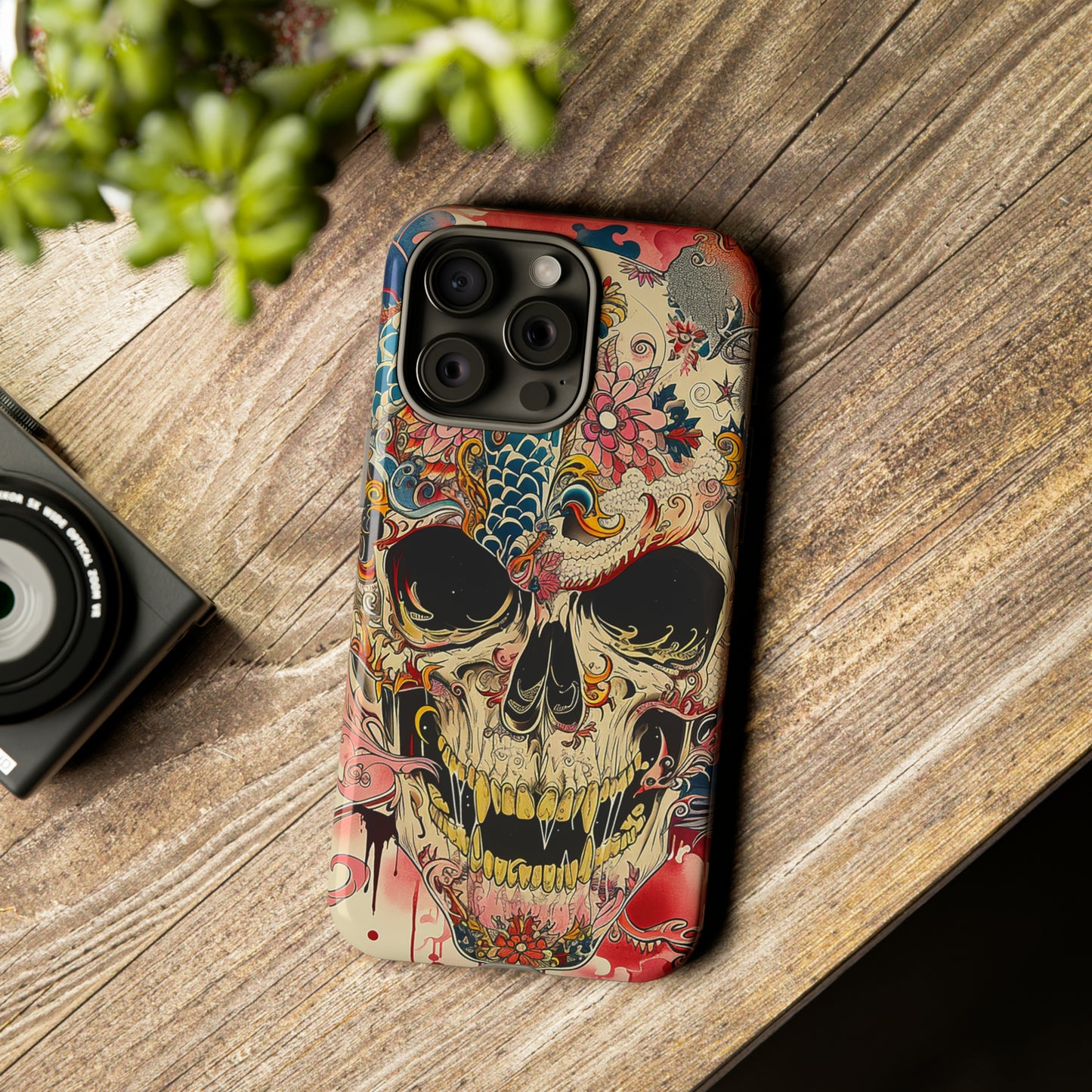 Tough Phone Case Skull 05