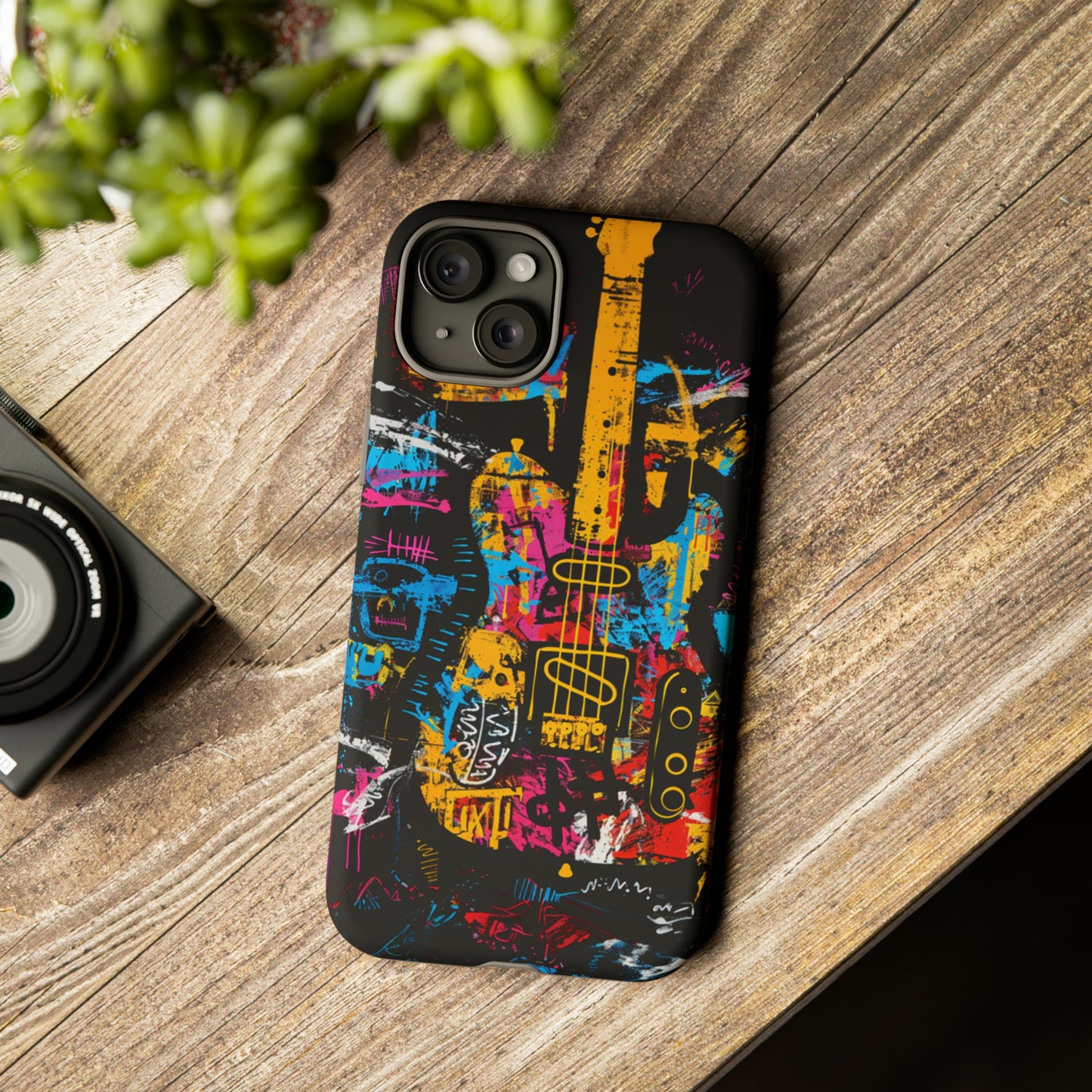 Tough Phone Case Rock ‘n’ Roll Graphics