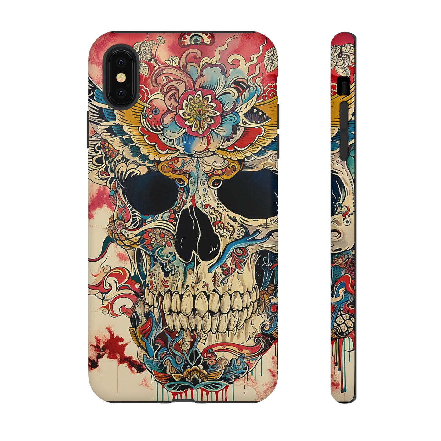 Tough Phone Case Skull 06