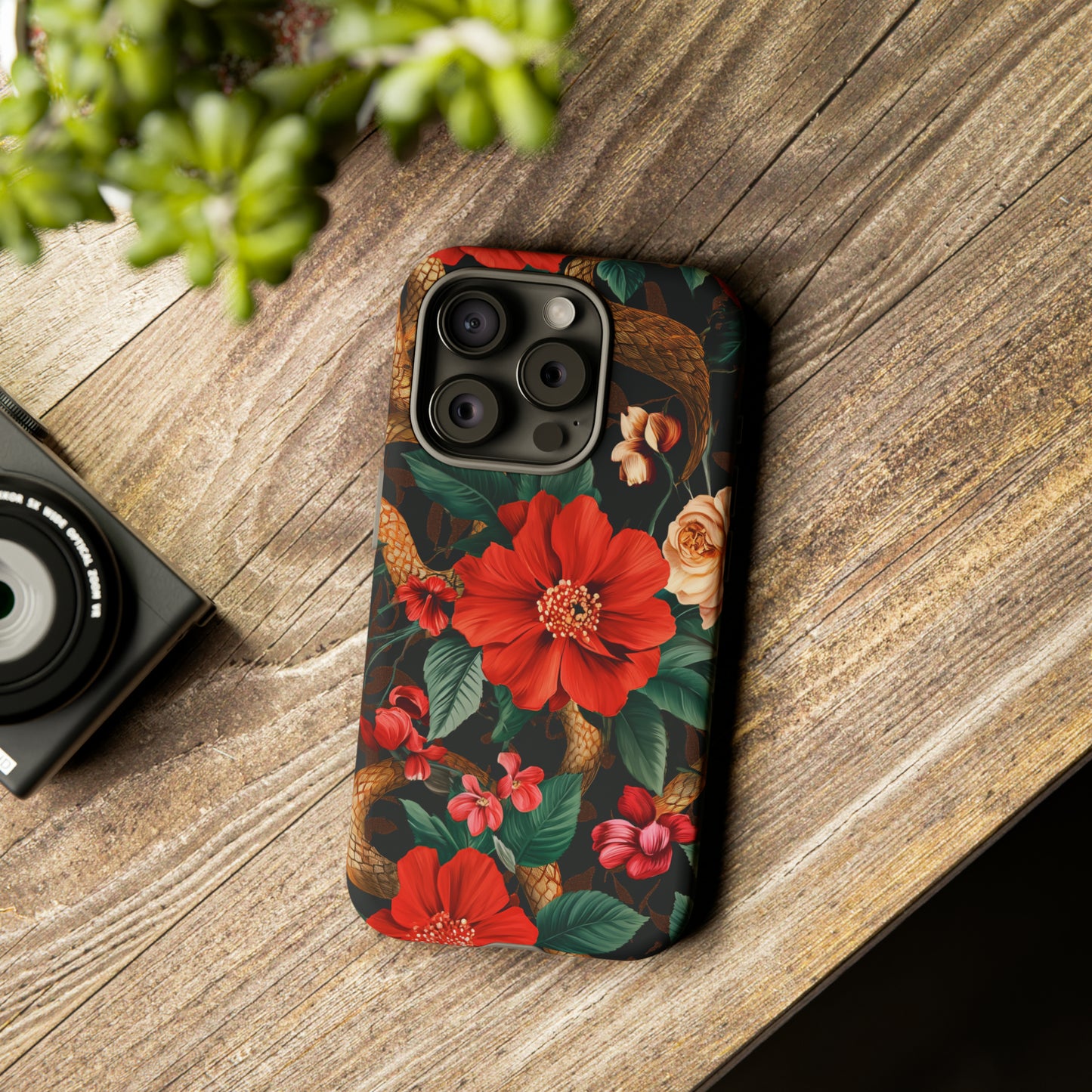 Tough Phone Case Flower 03