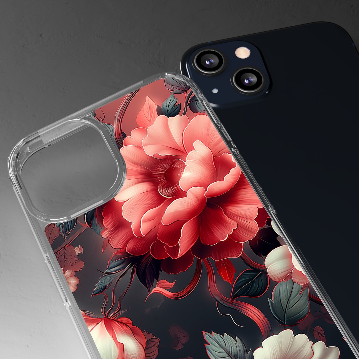 Clear Phone Cases Floral