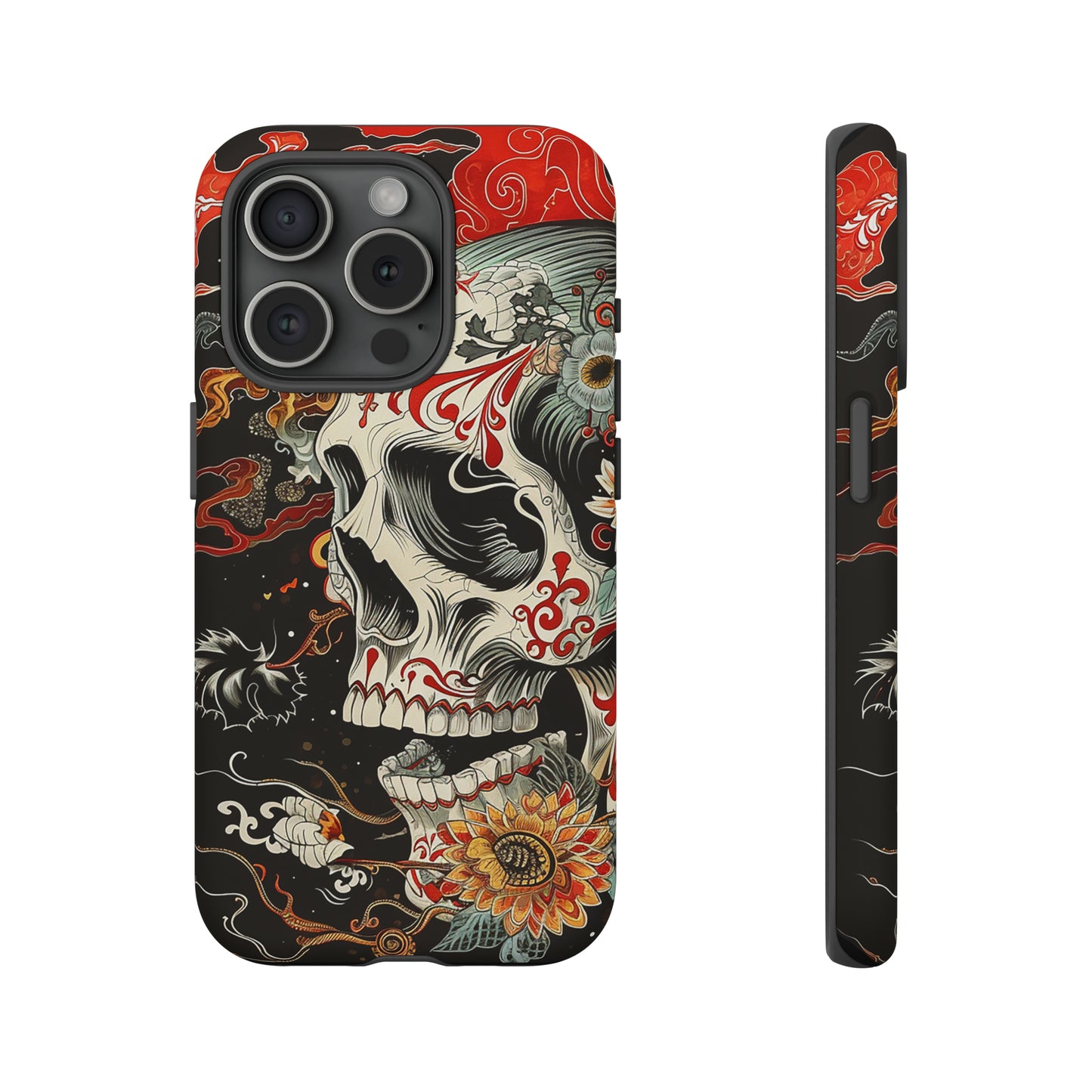 Tough Phone Case Skull 07