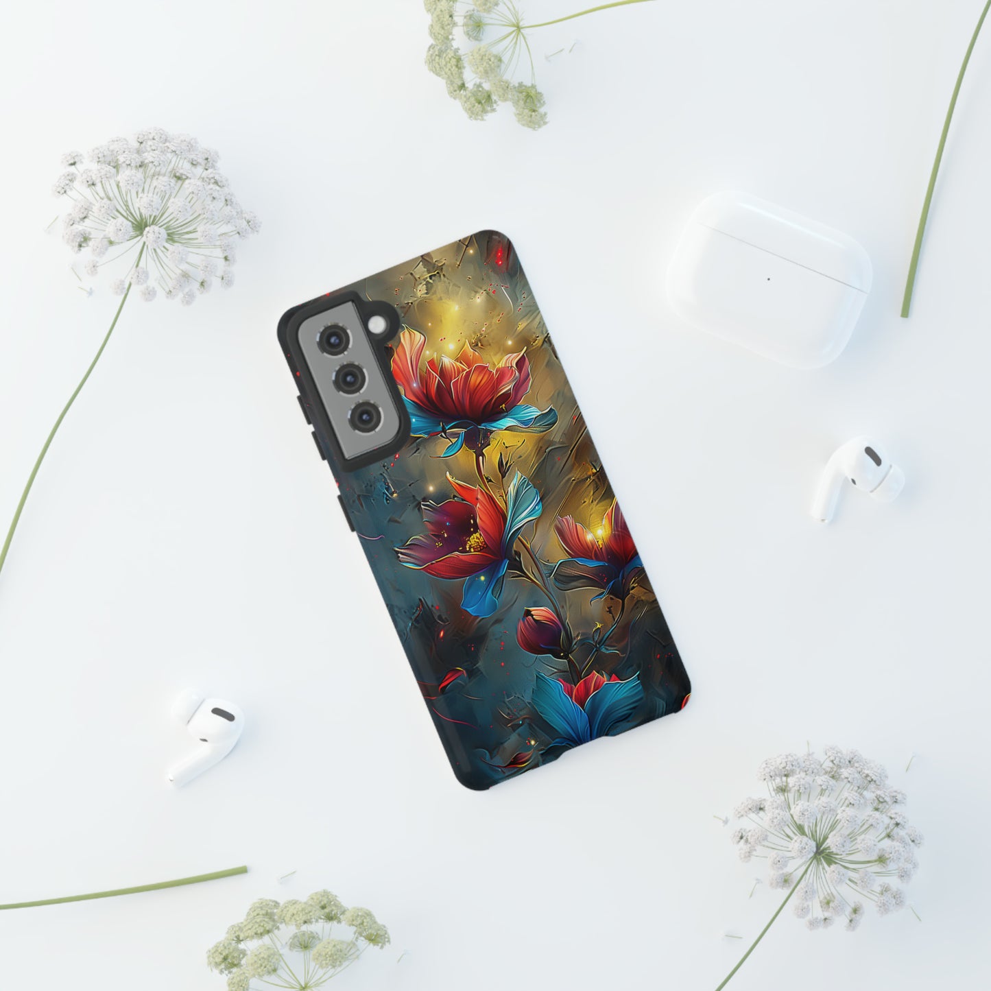 Tough Phone Case Flower 02