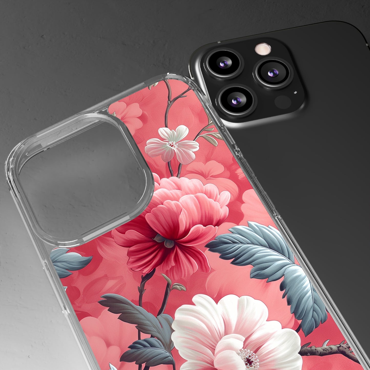 Clear Phone Cases Floral