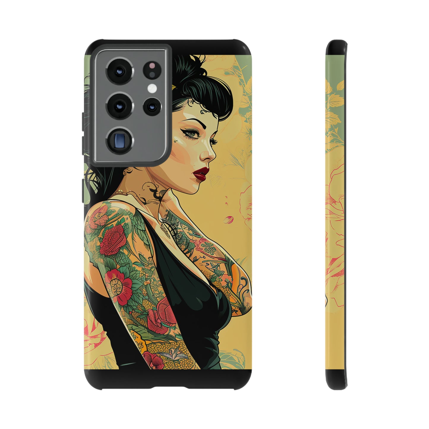 Tough Phone Case Lady 06