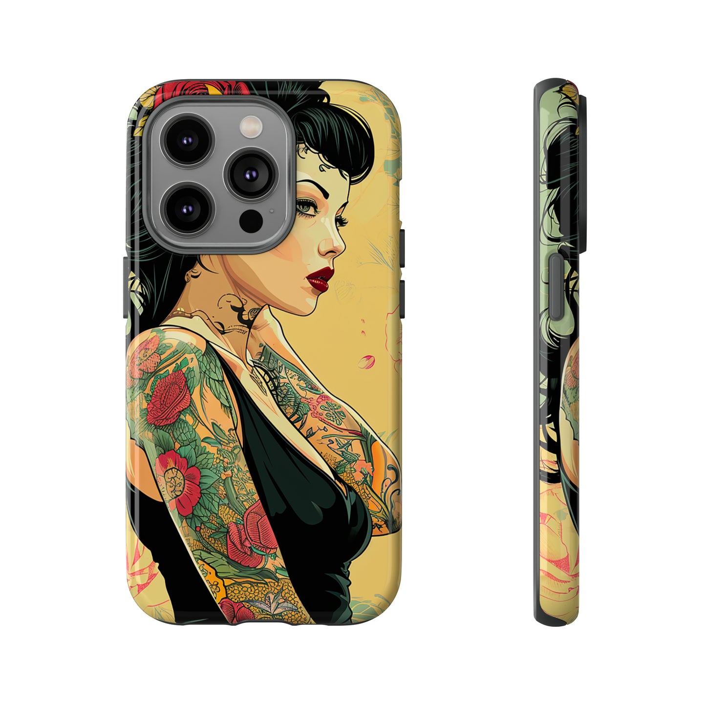 Tough Phone Case Lady 06