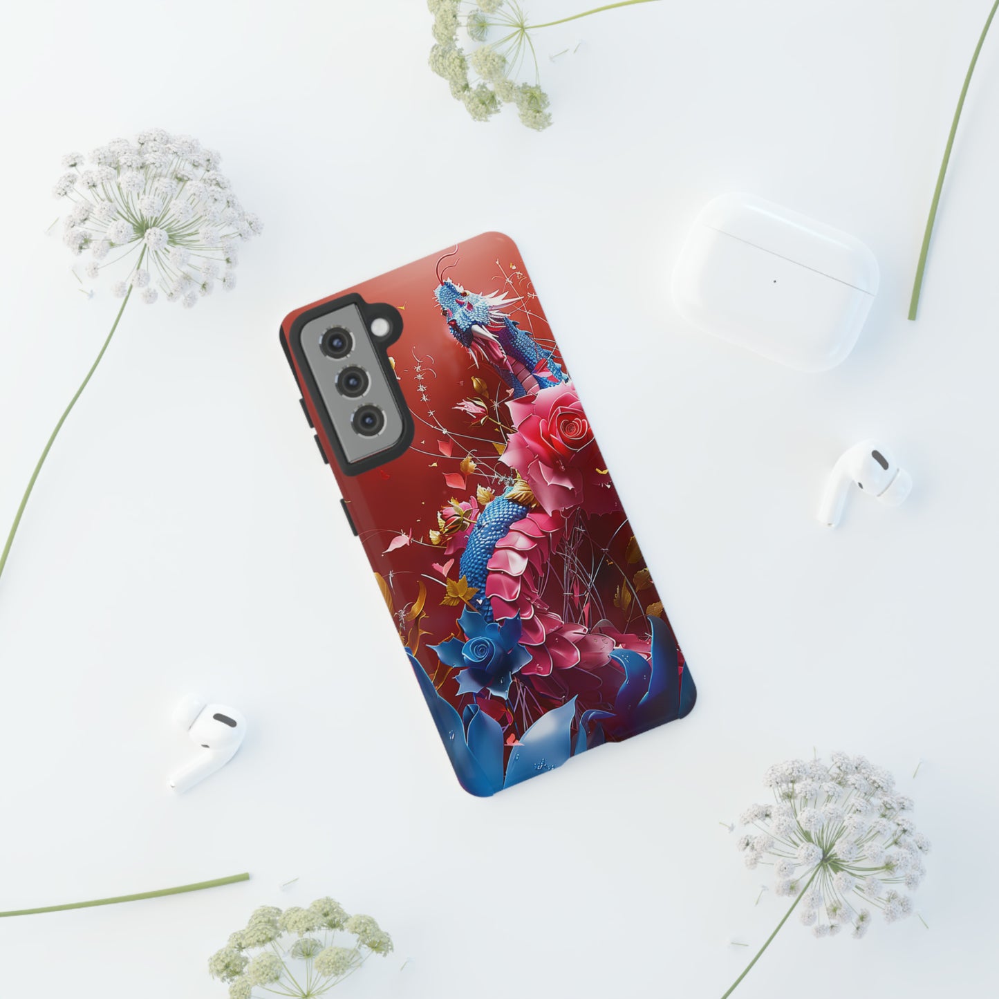 Tough Phone Cases Dragon's Blossom