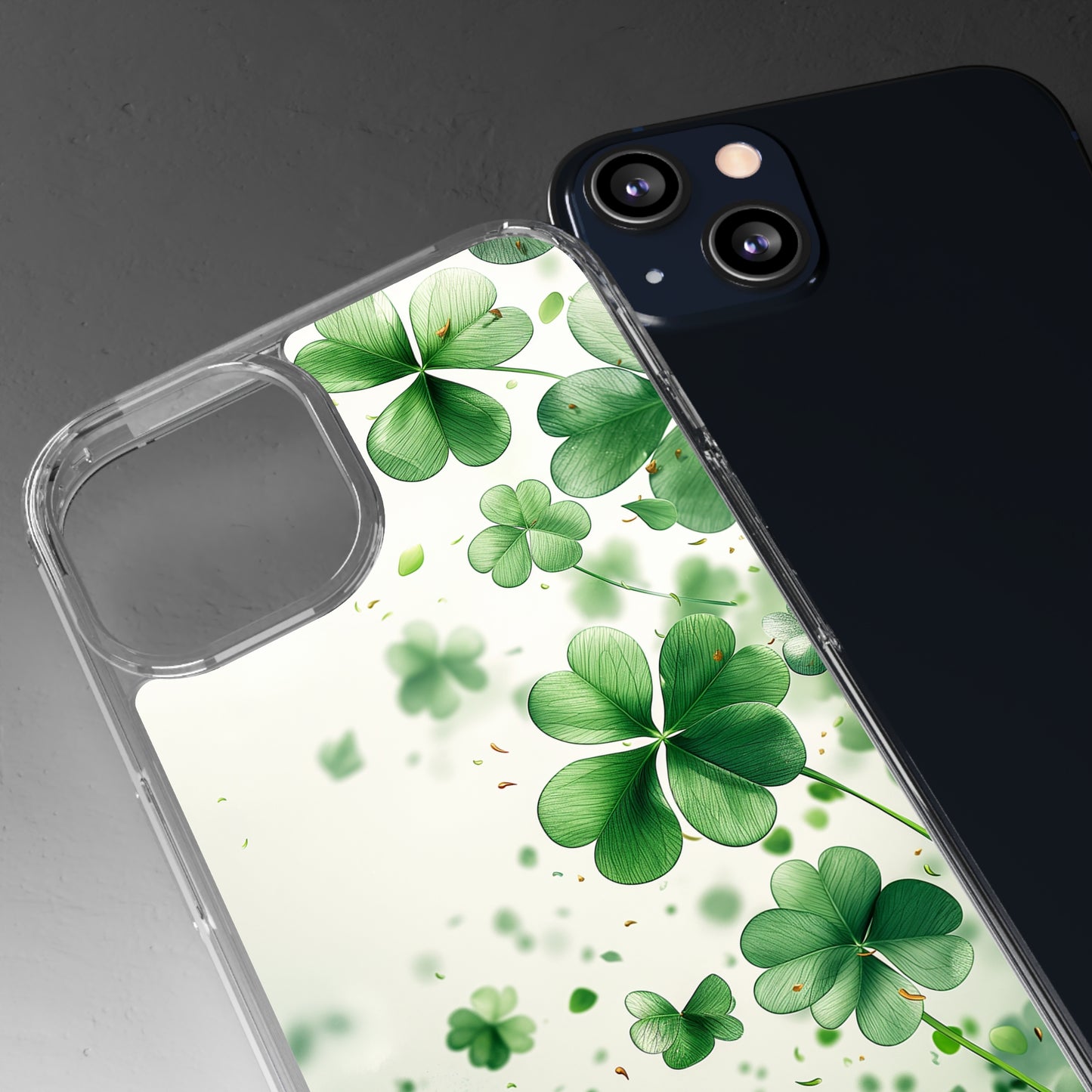 Clear Phone Cases Shamrock