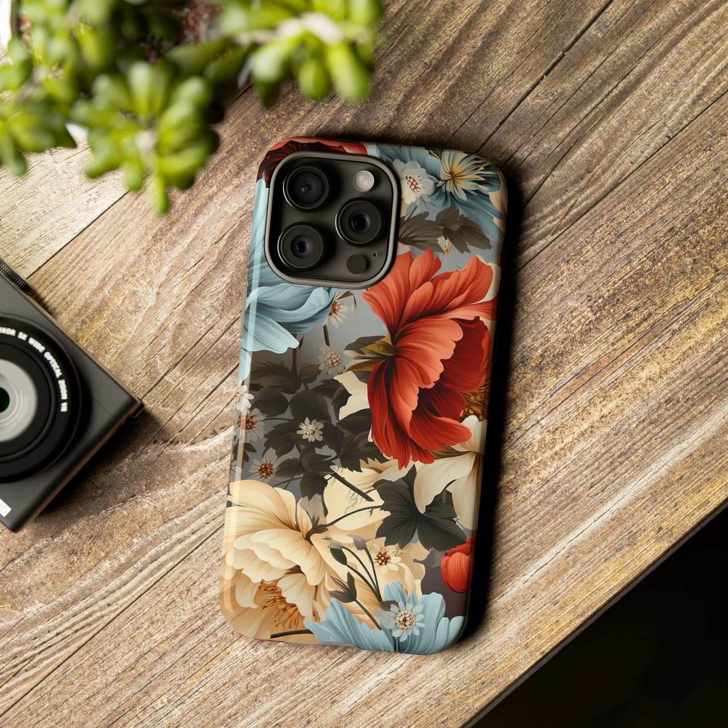 Tough Phone Case Floral