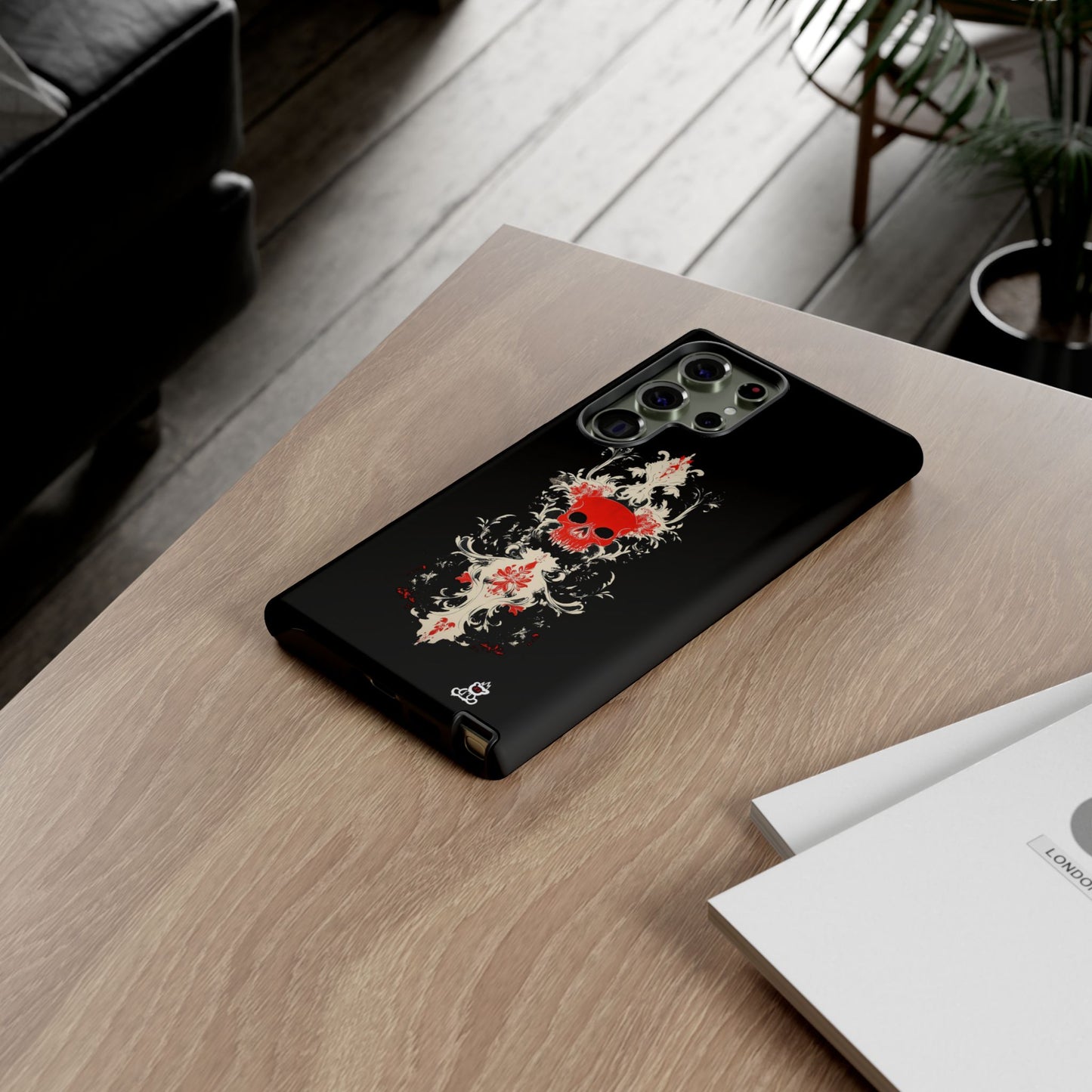 Tough Cases: Crimson Baroque Skull