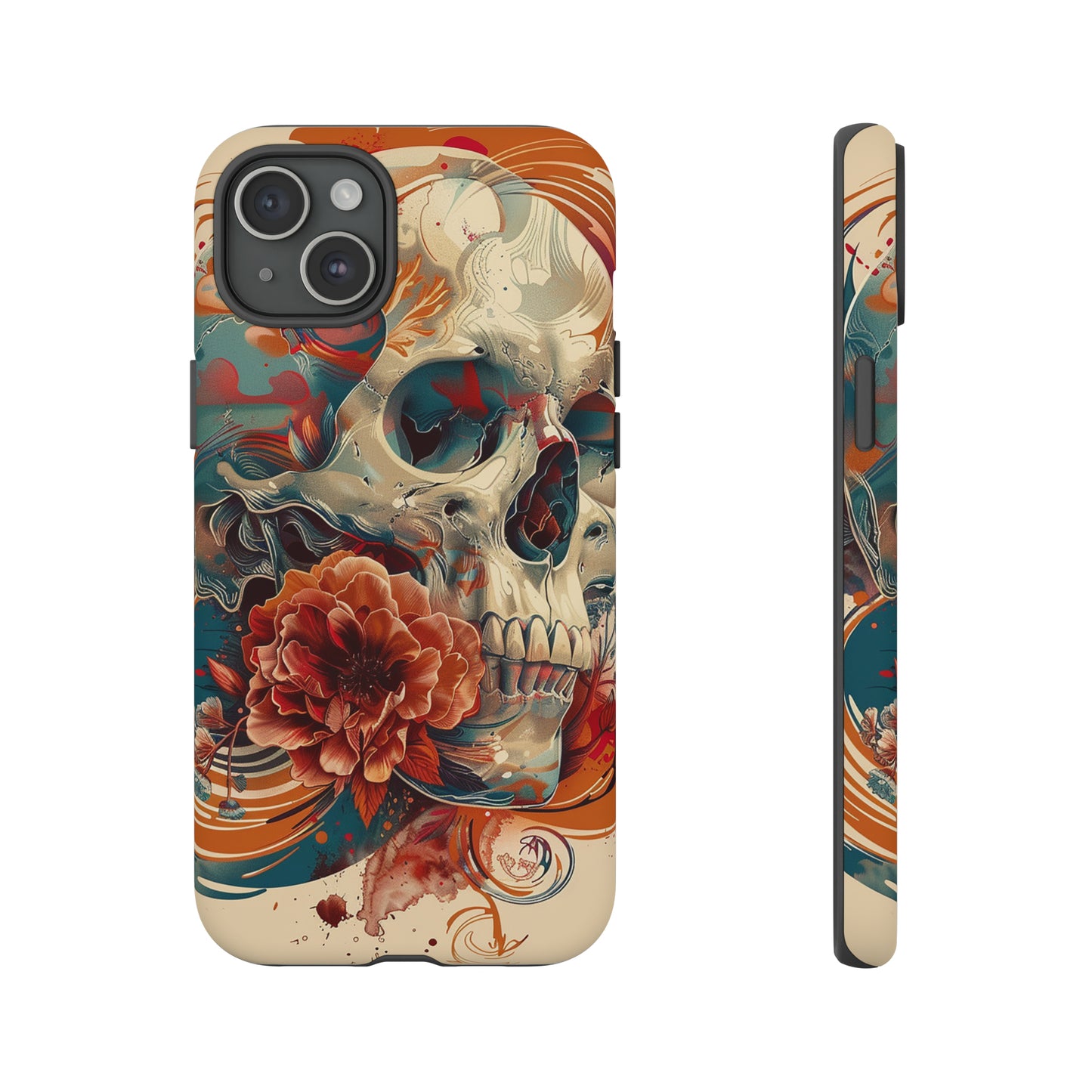 Tough Phone Case Skull 04