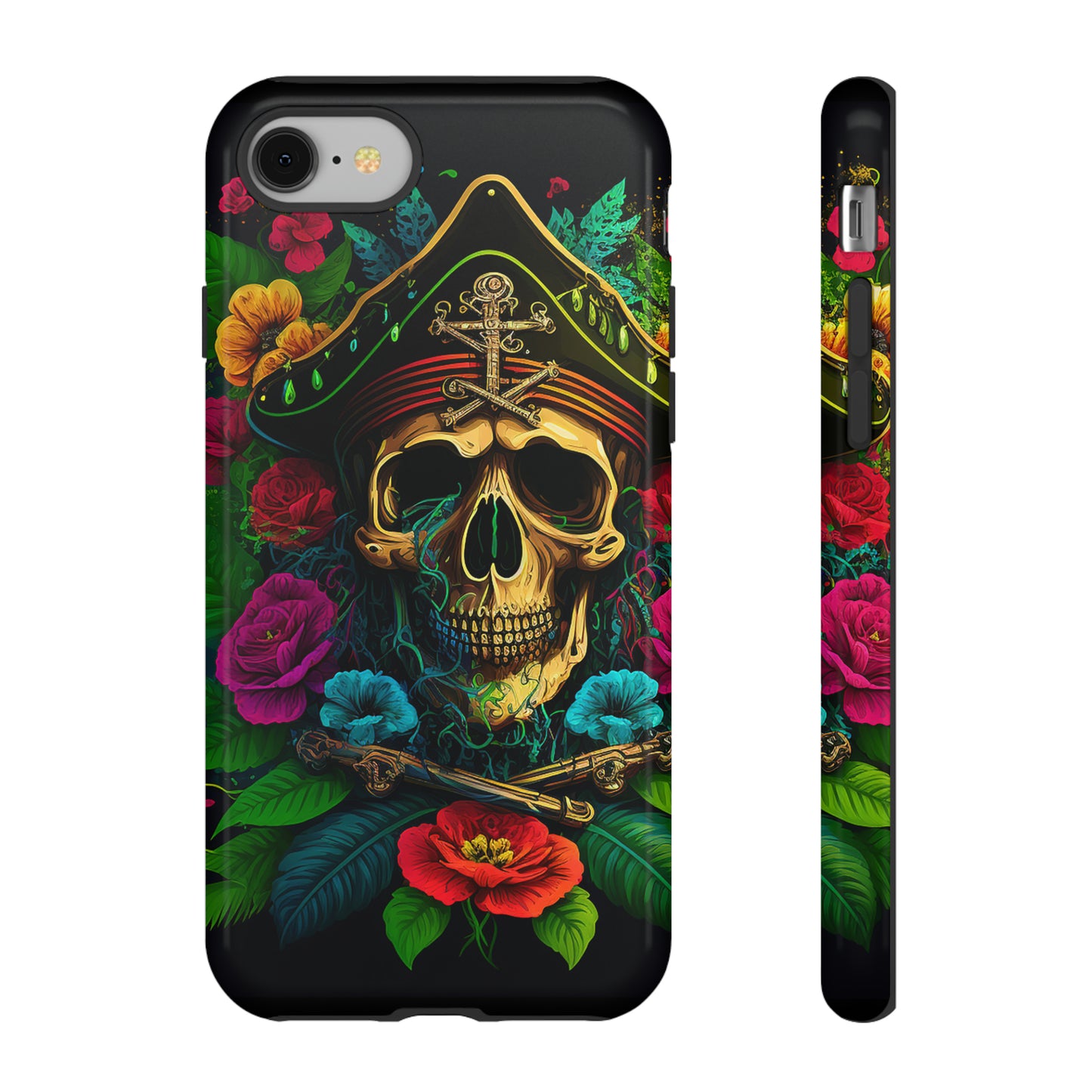 Tough Phone Case Pirate Skull