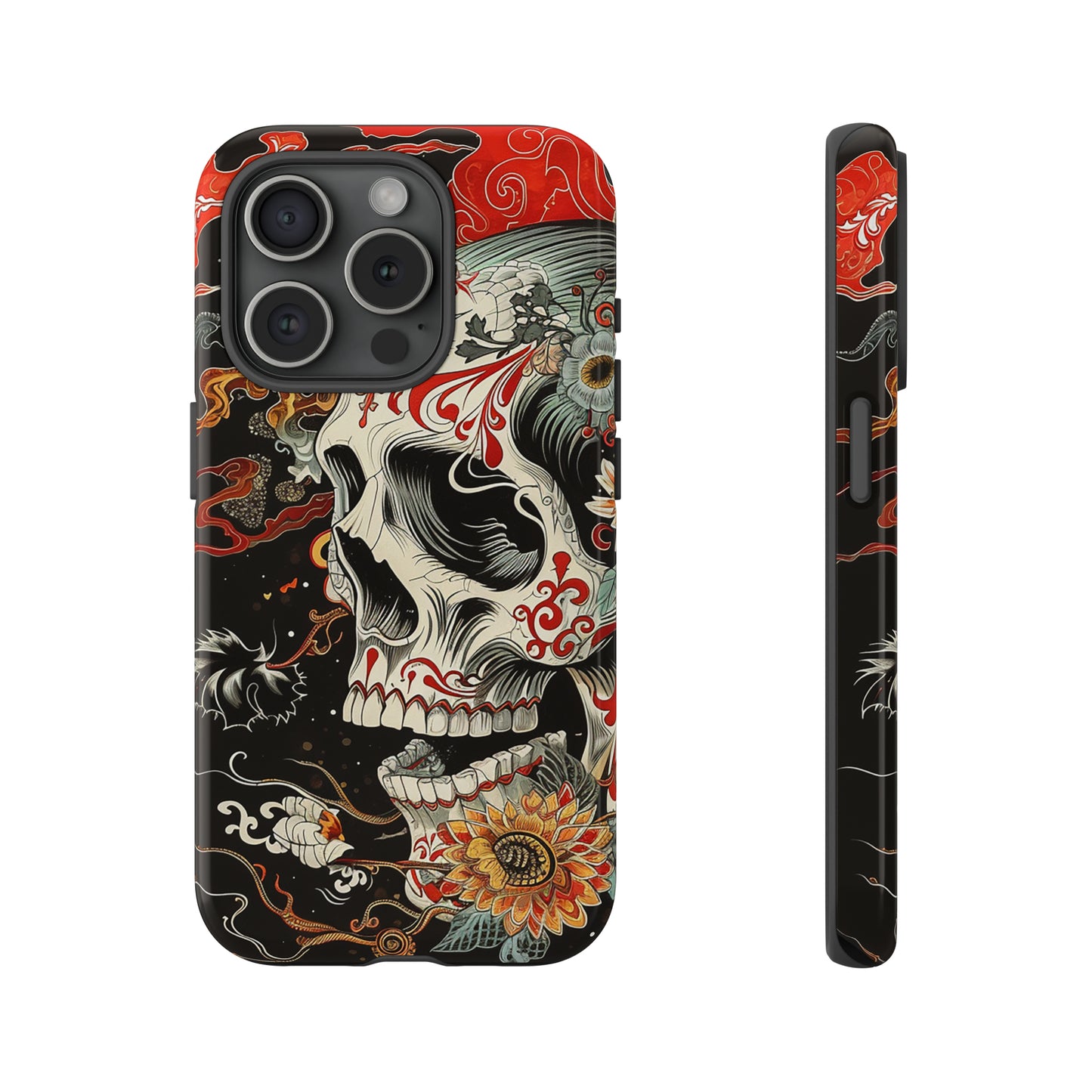 Tough Phone Case Skull 07