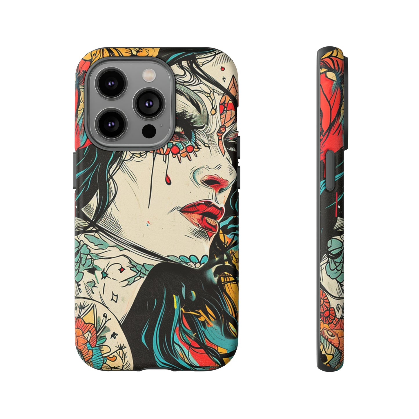 Tough Phone Case Lady 02
