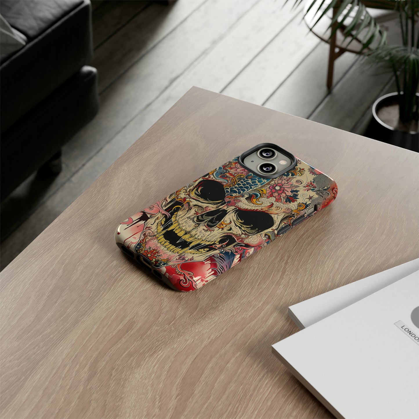 Tough Phone Case Skull 05