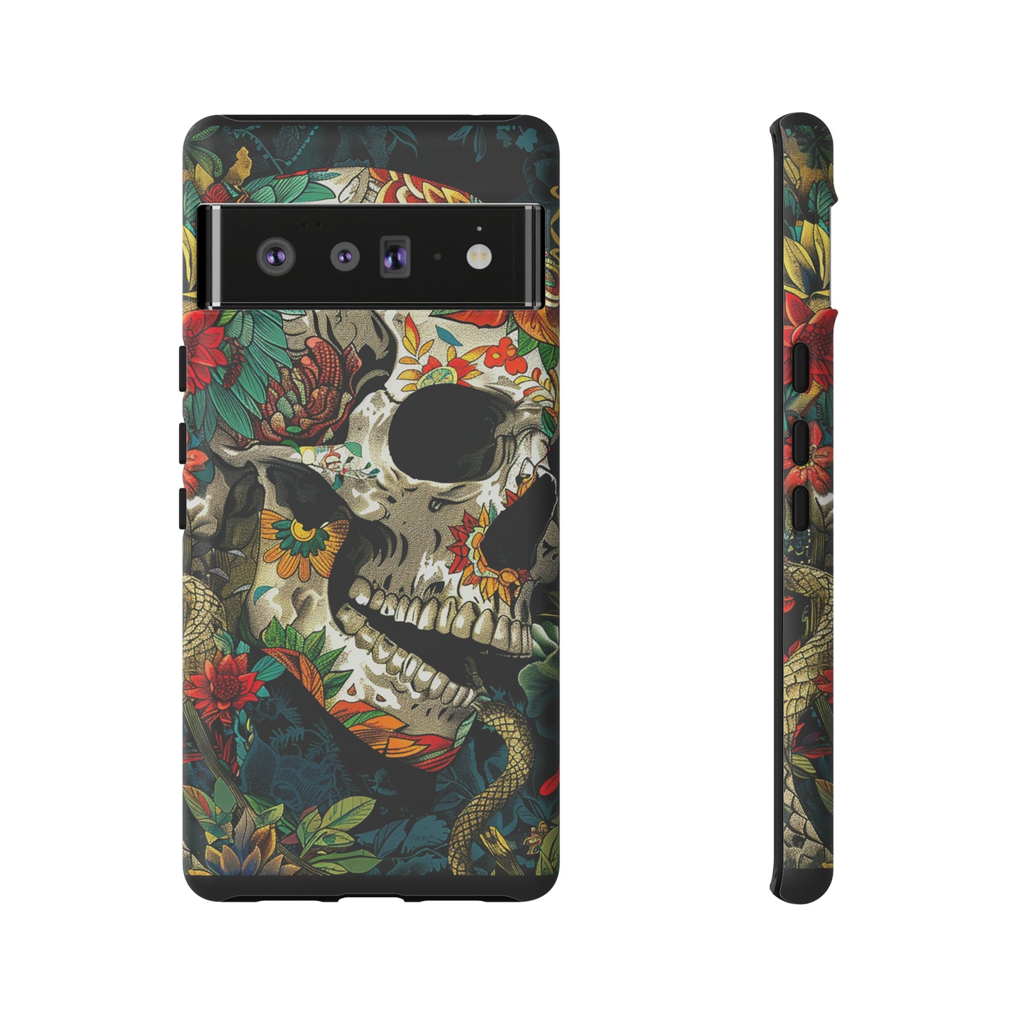 Tough Phone Case Skull 01