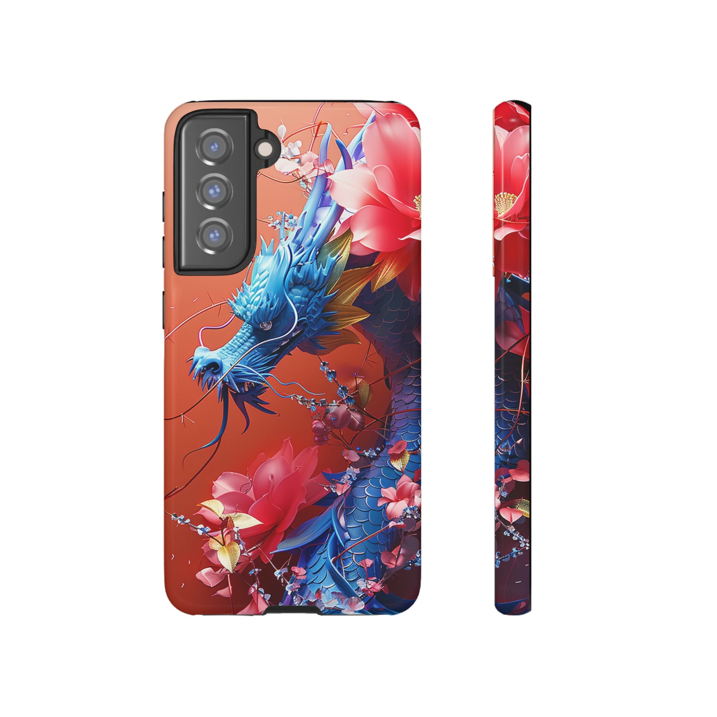 Tough Phone Cases Azure Serpent