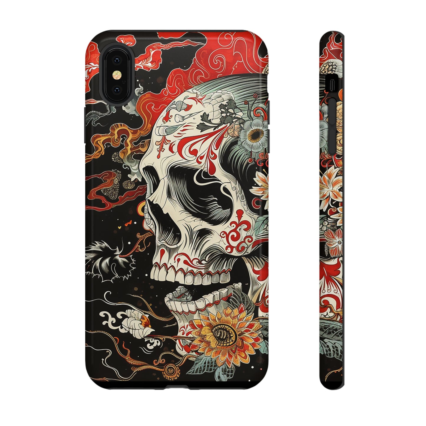 Tough Phone Case Skull 07