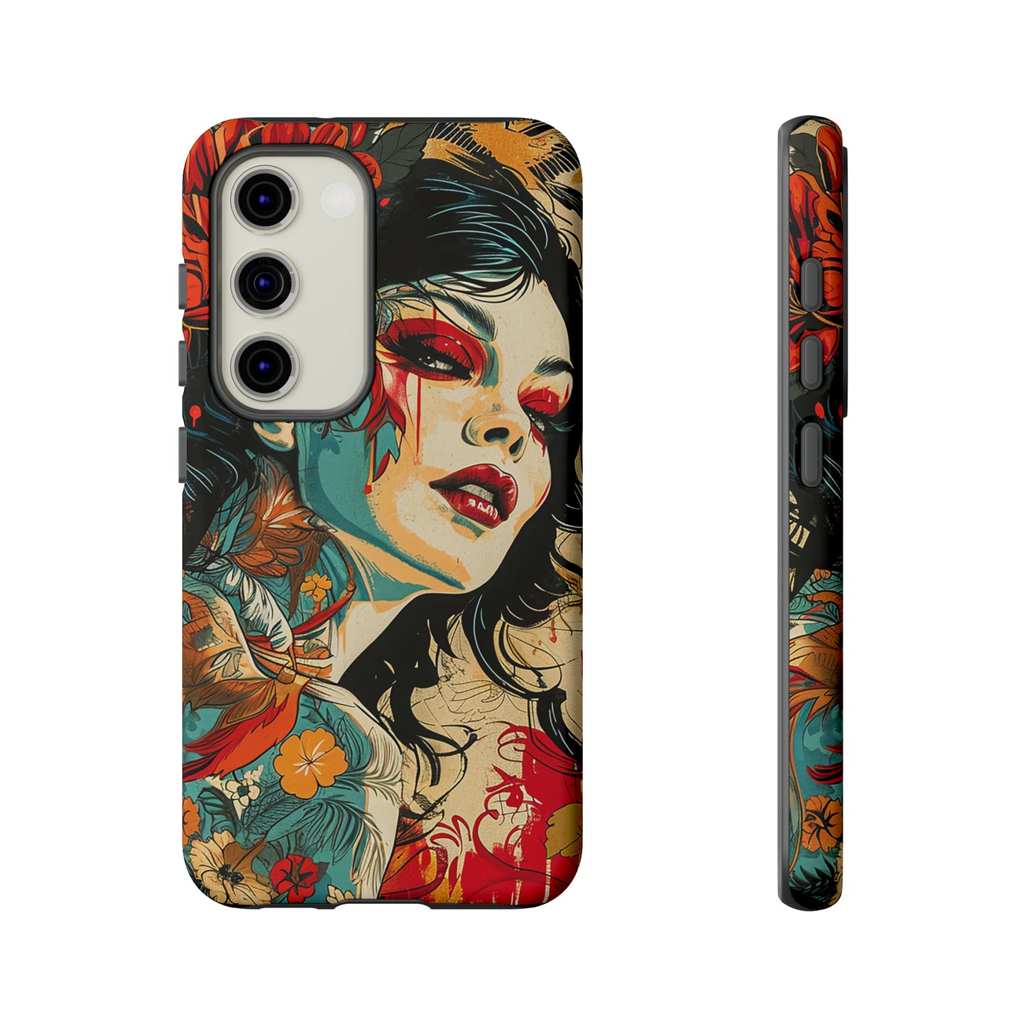 Tough Phone Case Lady 01