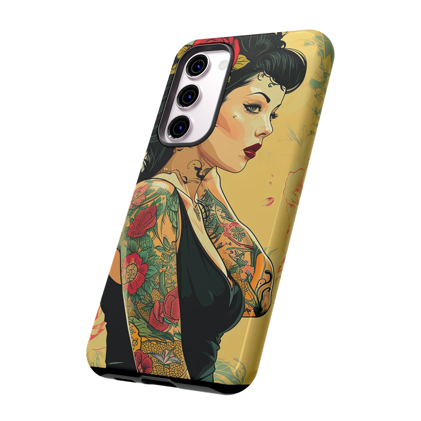 Tough Phone Case Lady 06