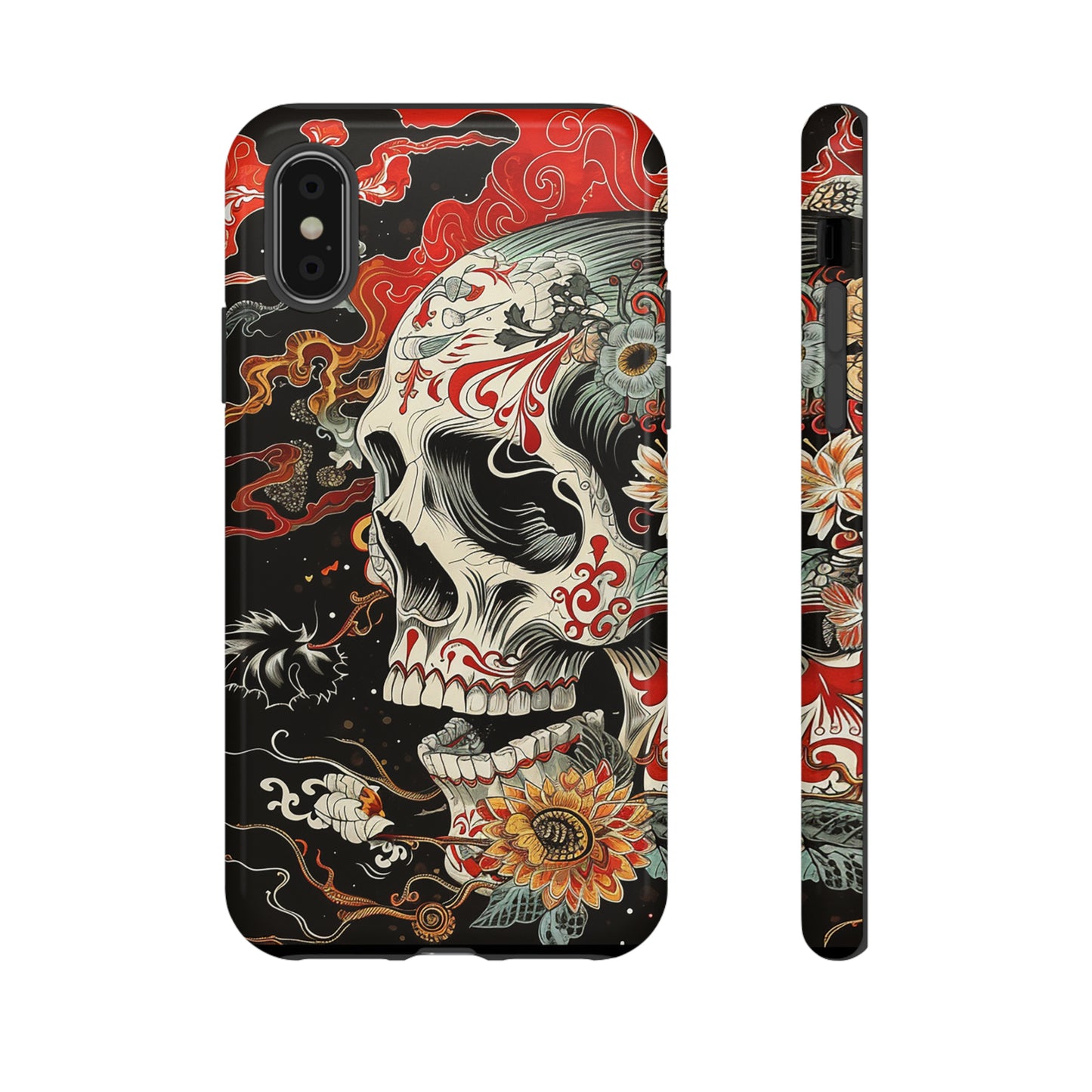 Tough Phone Case Skull 07