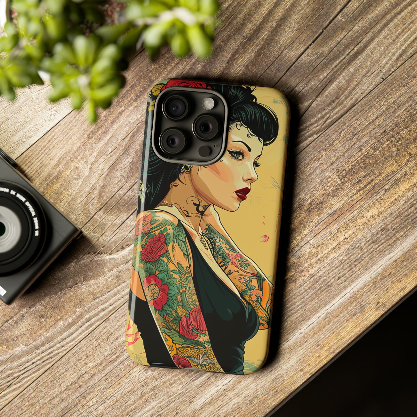 Tough Phone Case Lady 06