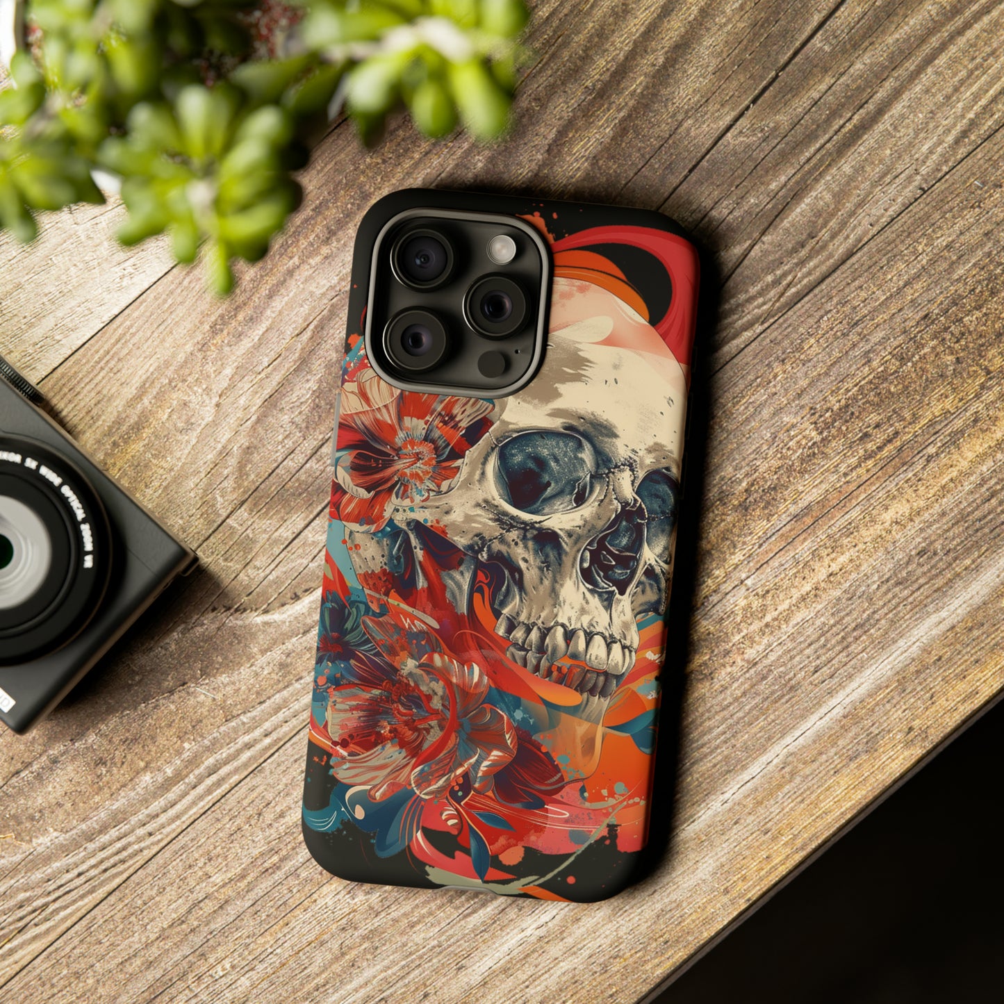 Tough Phone Case Skull 03