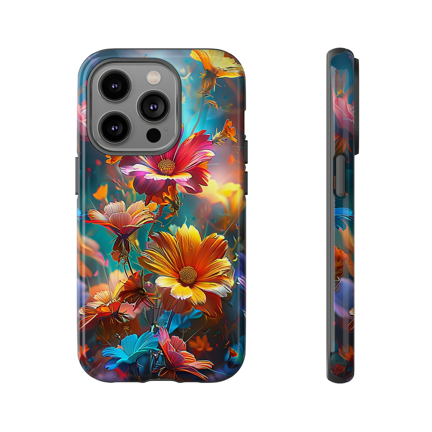 Tough Phone Case Flower 01