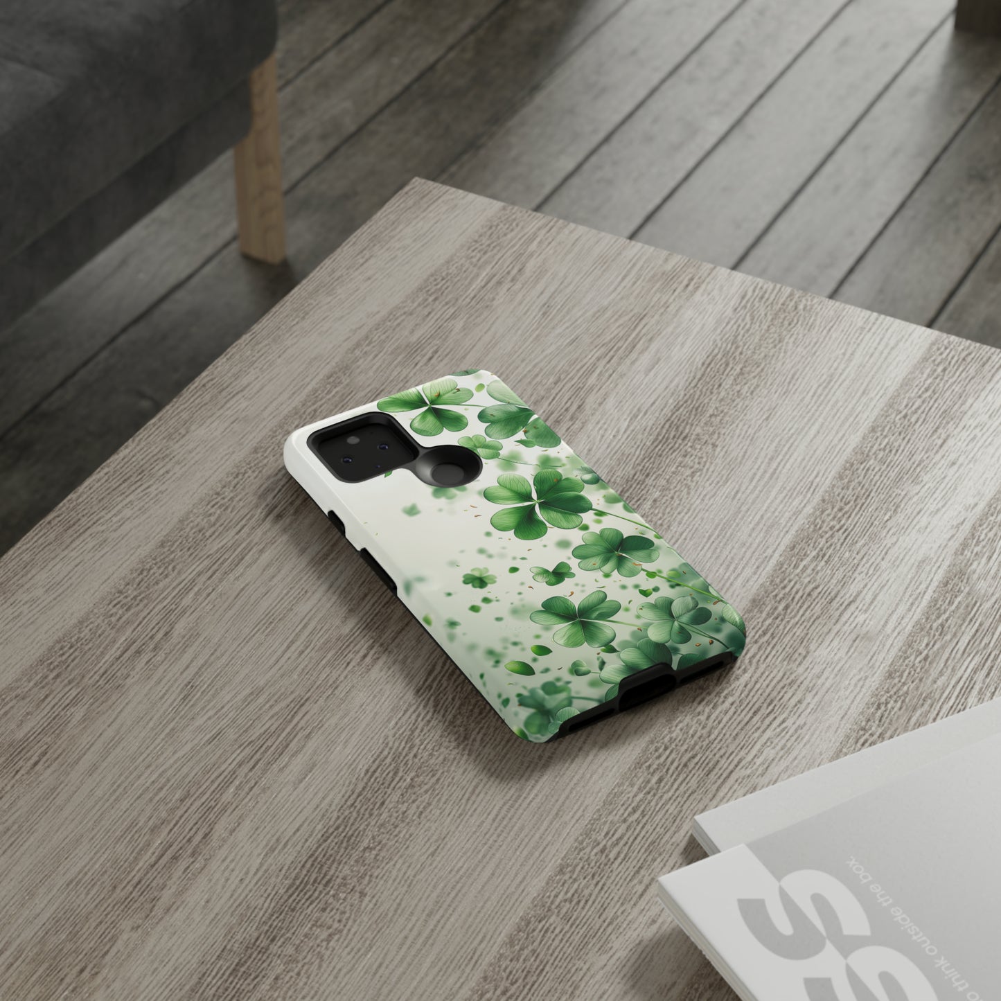 Tough Phone Case Four Leaf Clover