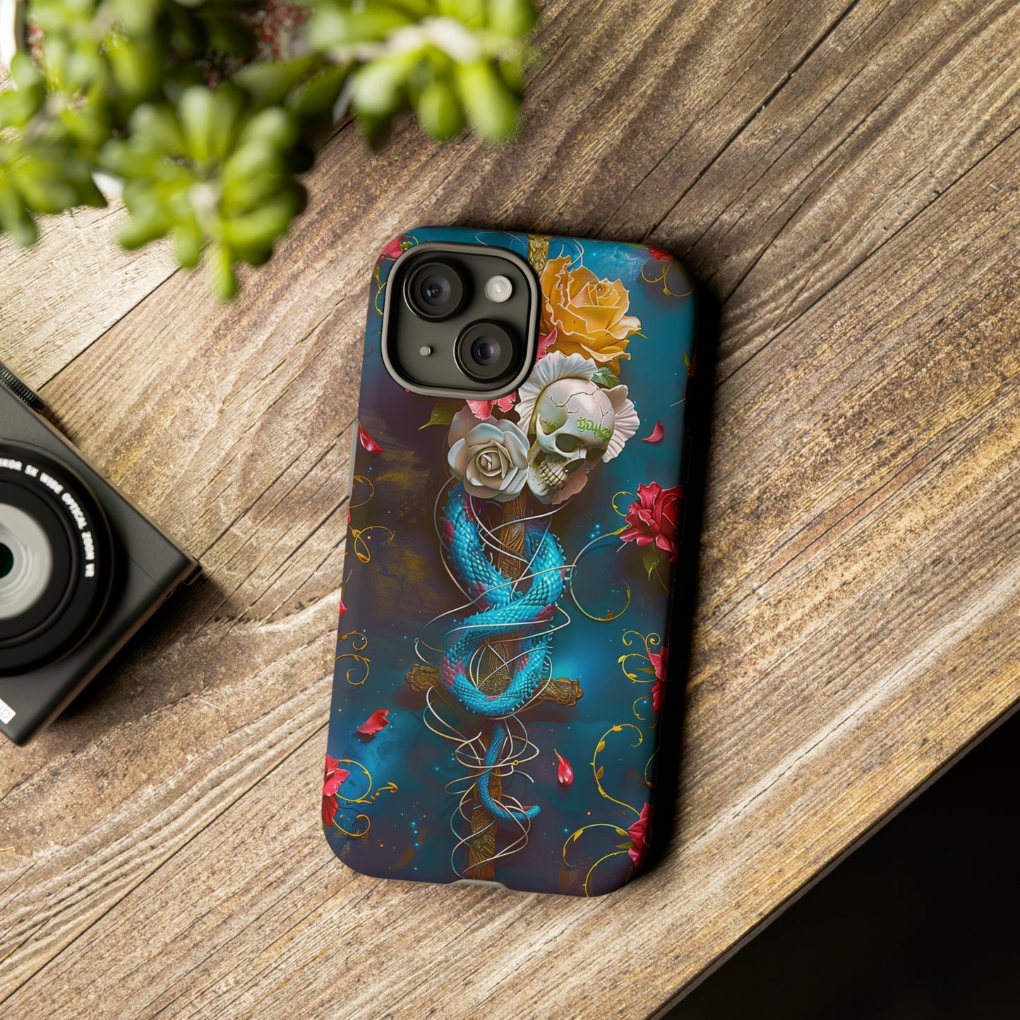 Tough Phone Cases Serpent & Roses