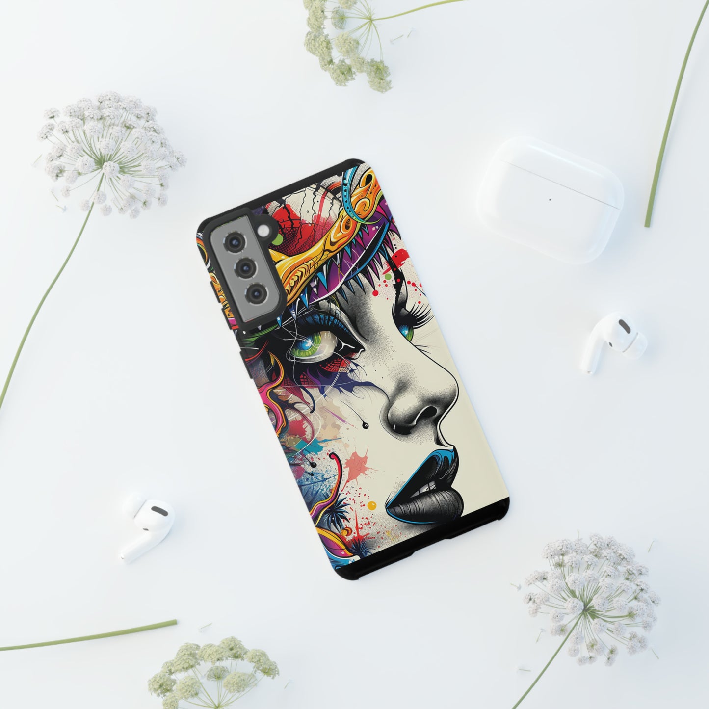 Tough Phone Case Lady 05