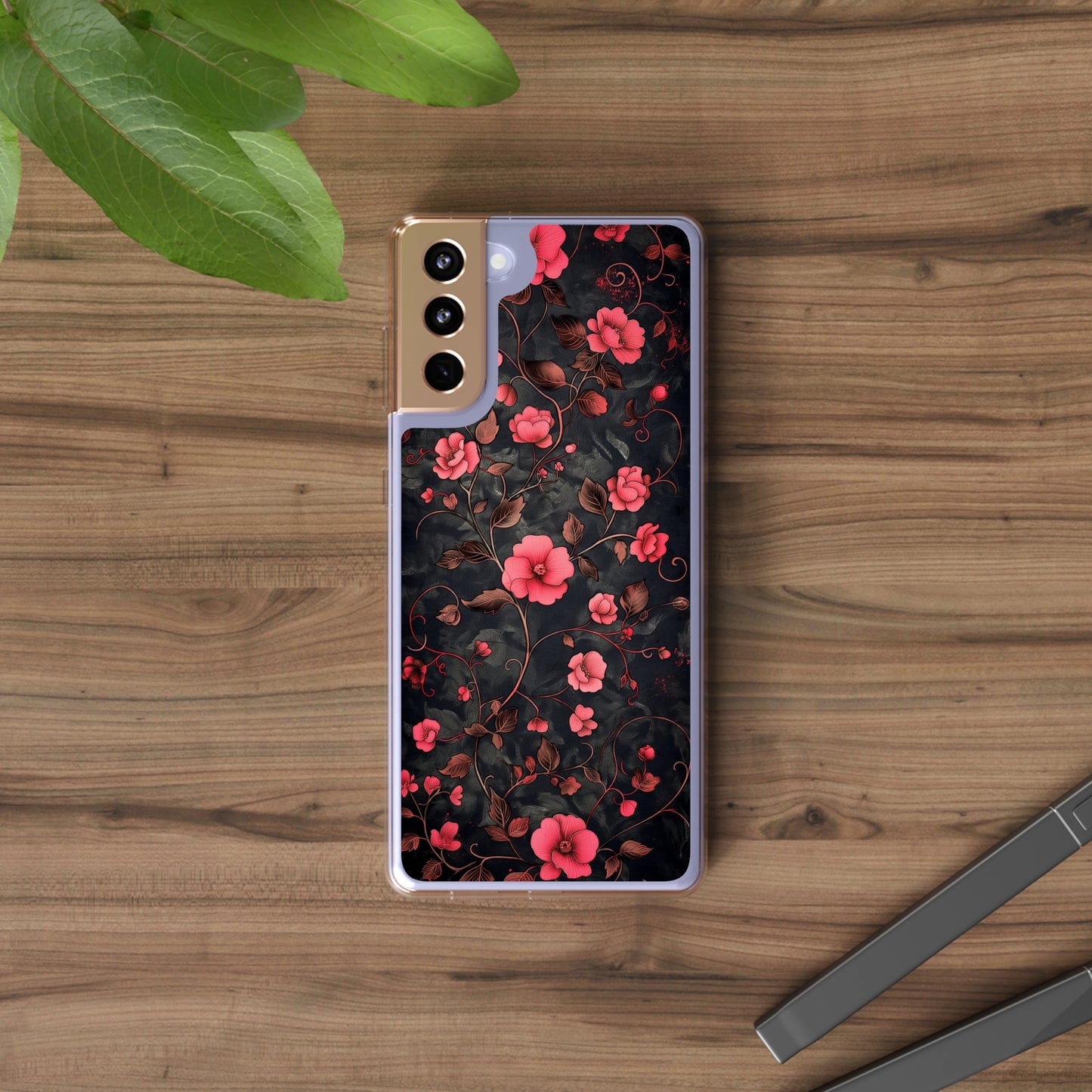 Clear Phone Cases Floral Art