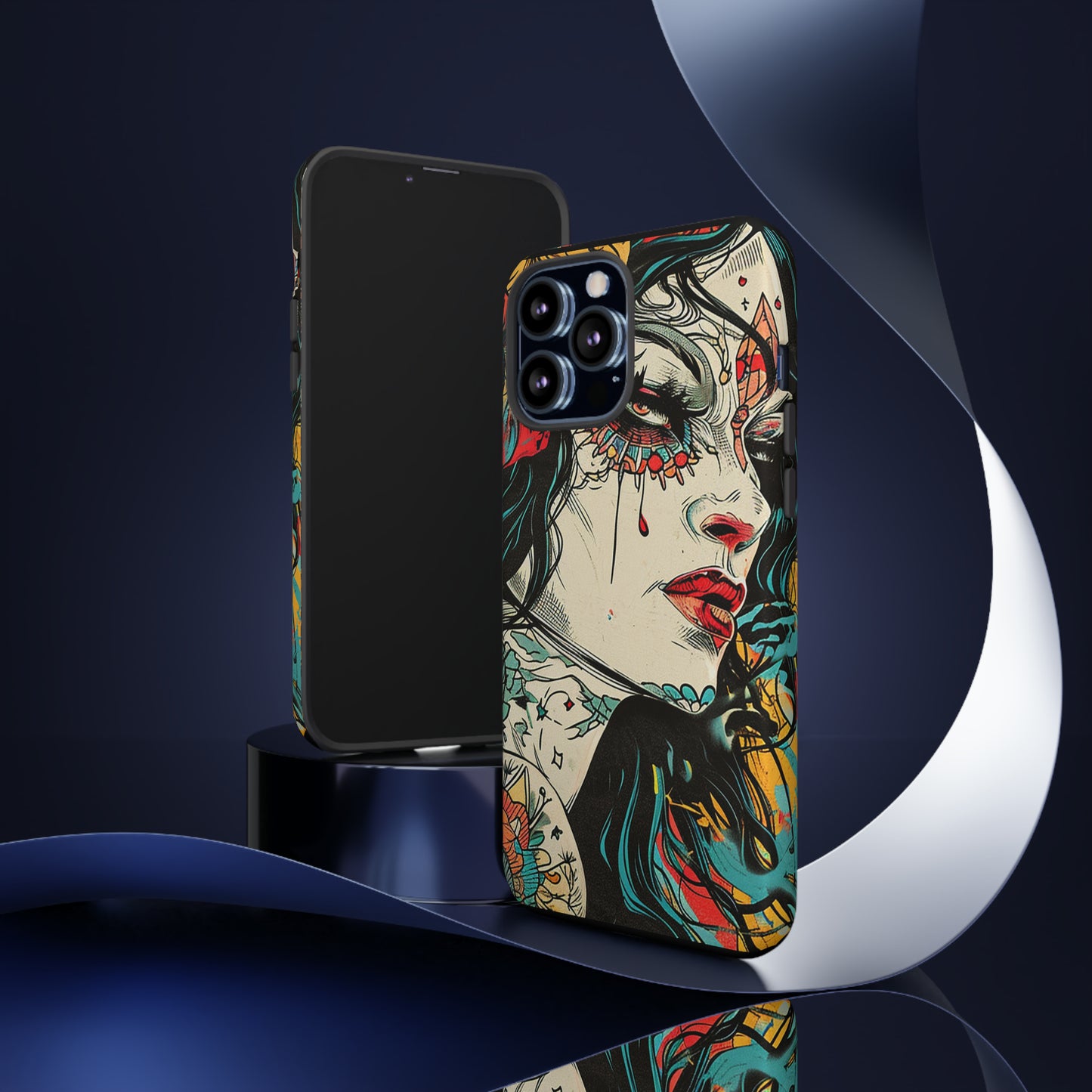 Tough Phone Case Lady 02