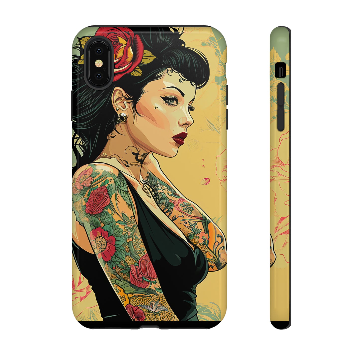 Tough Phone Case Lady 06