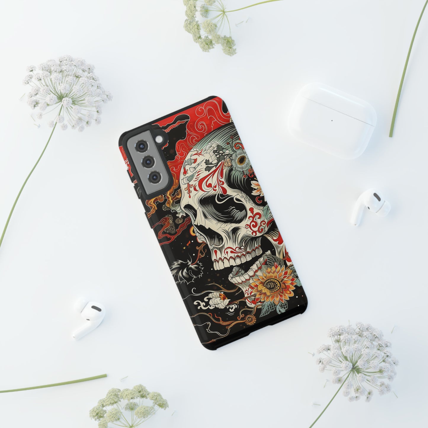 Tough Phone Case Skull 07