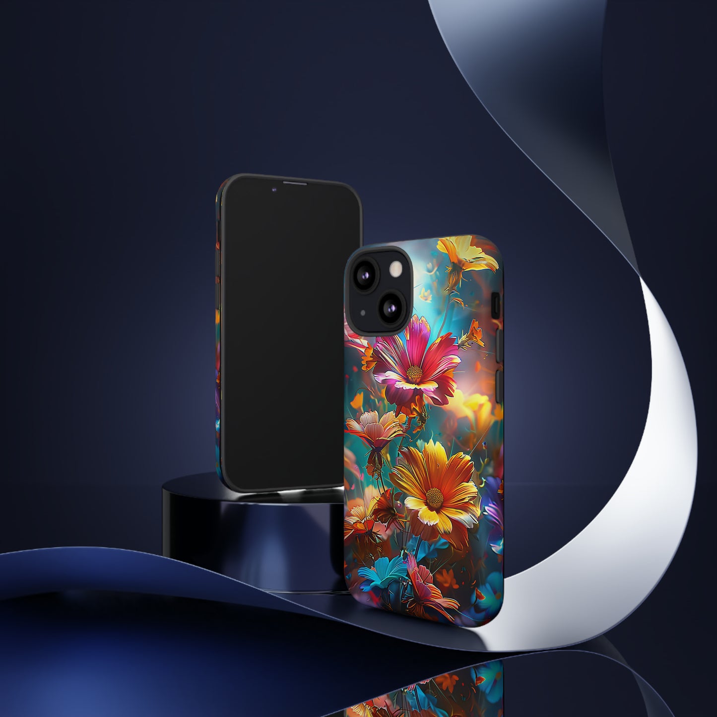 Tough Phone Case Flower 01
