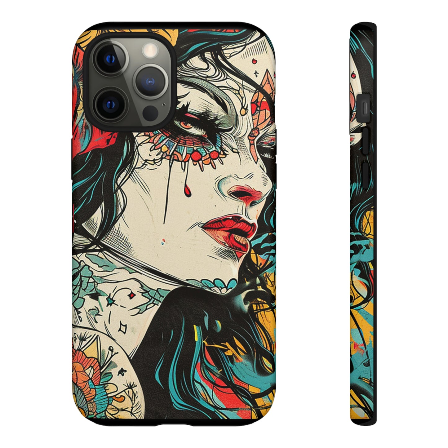 Tough Phone Case Lady 02