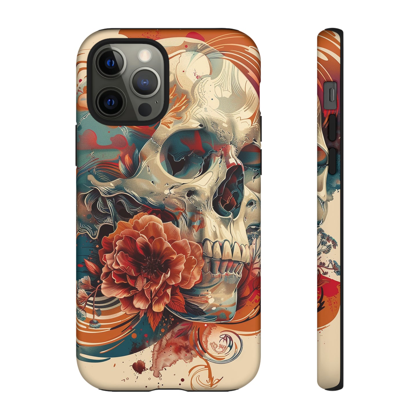 Tough Phone Case Skull 04