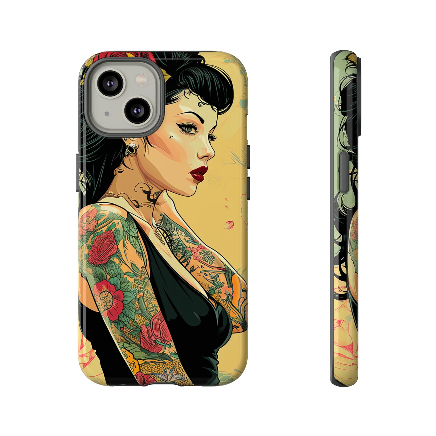 Tough Phone Case Lady 06