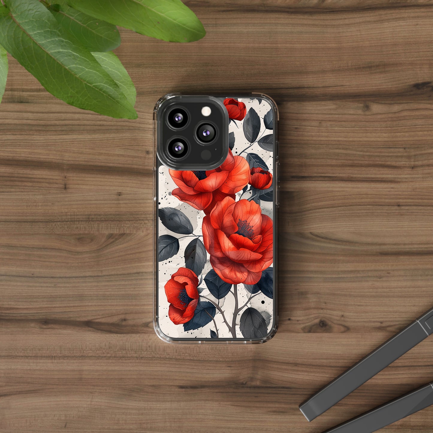 Clear Phone Cases Floral