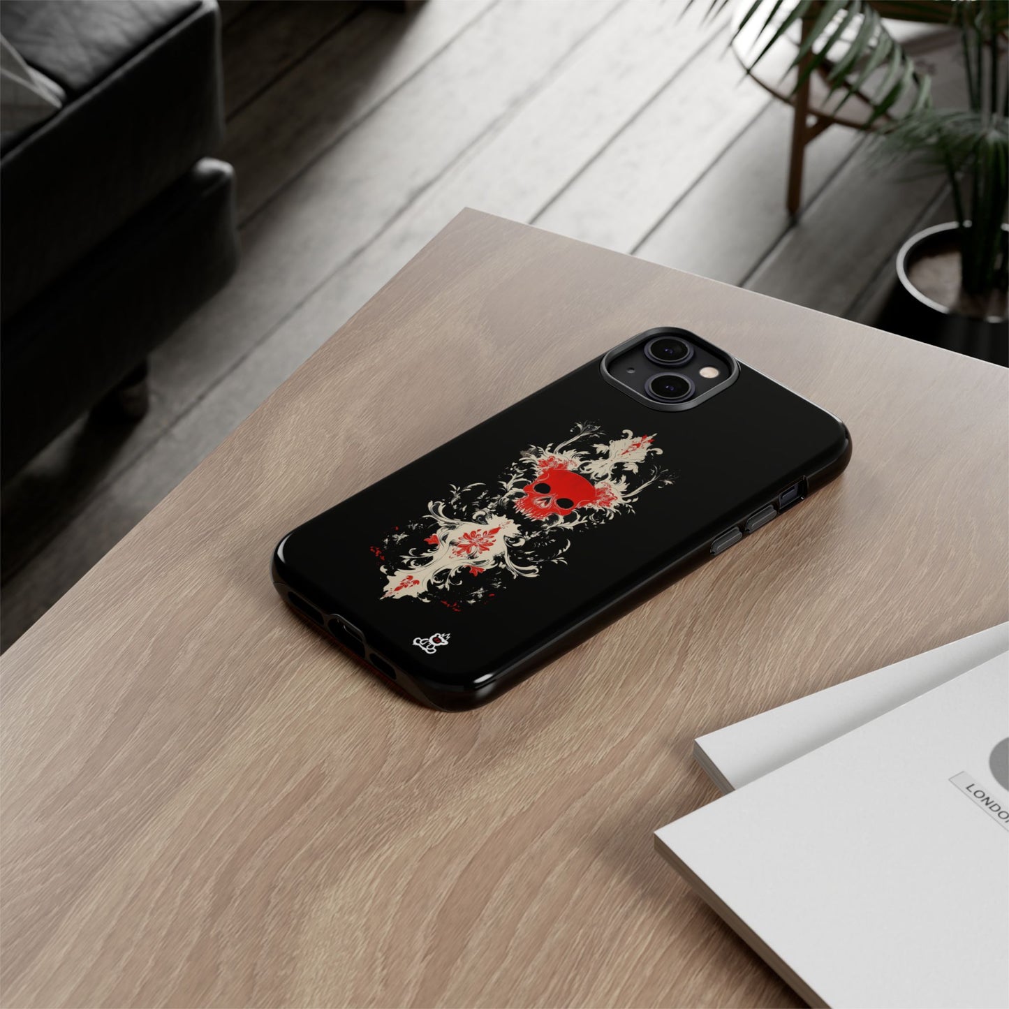 Tough Cases: Crimson Baroque Skull