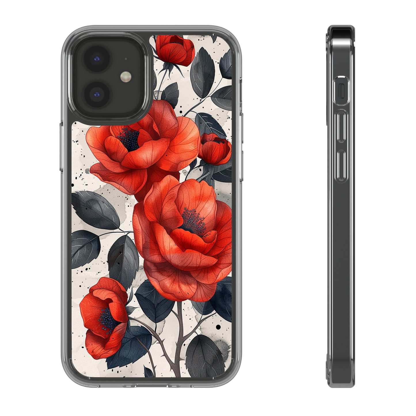 Clear Phone Cases Floral