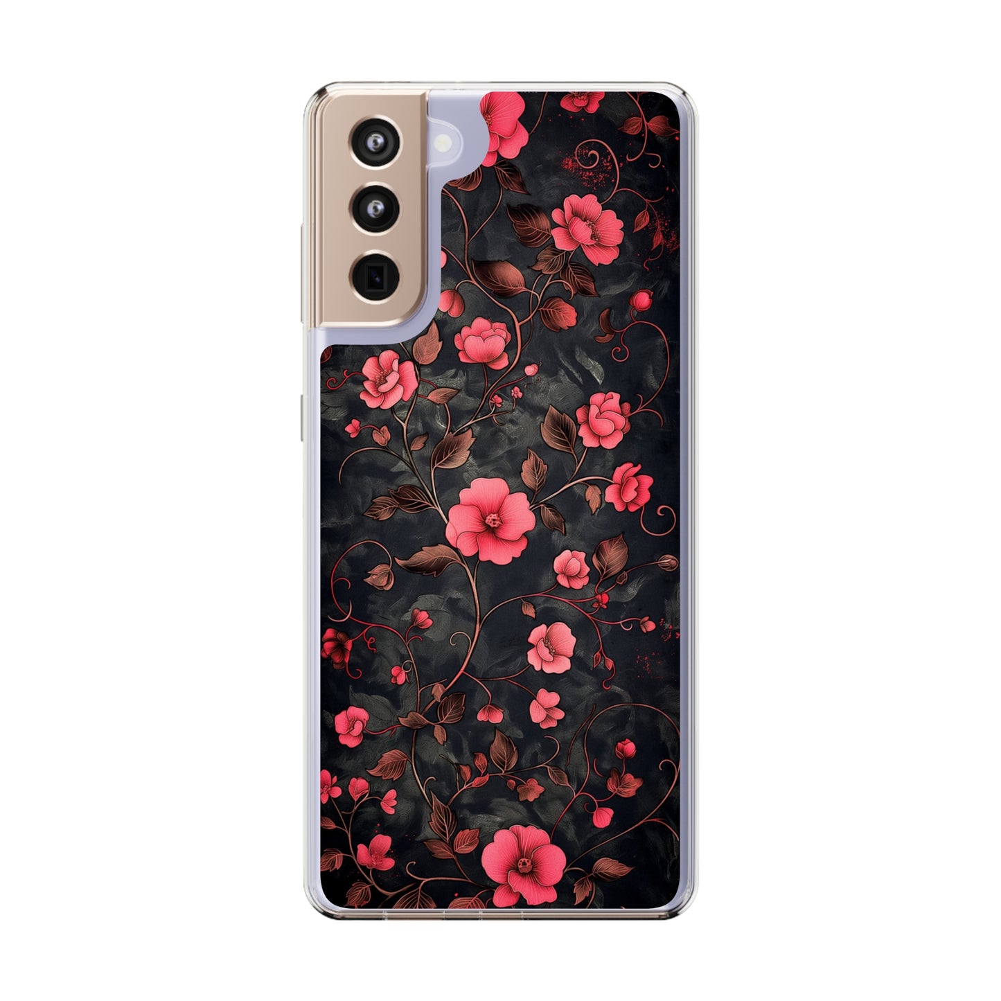 Clear Phone Cases Floral Art