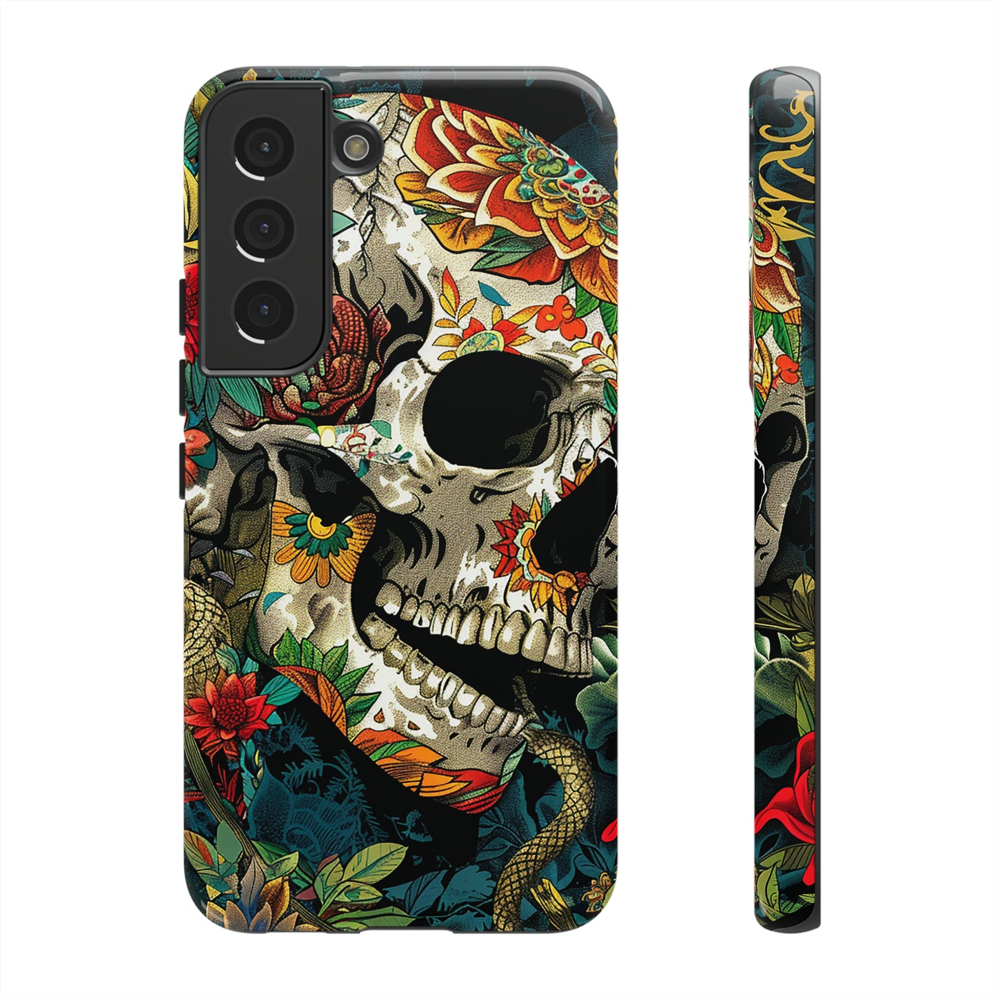 Tough Phone Case Skull 01