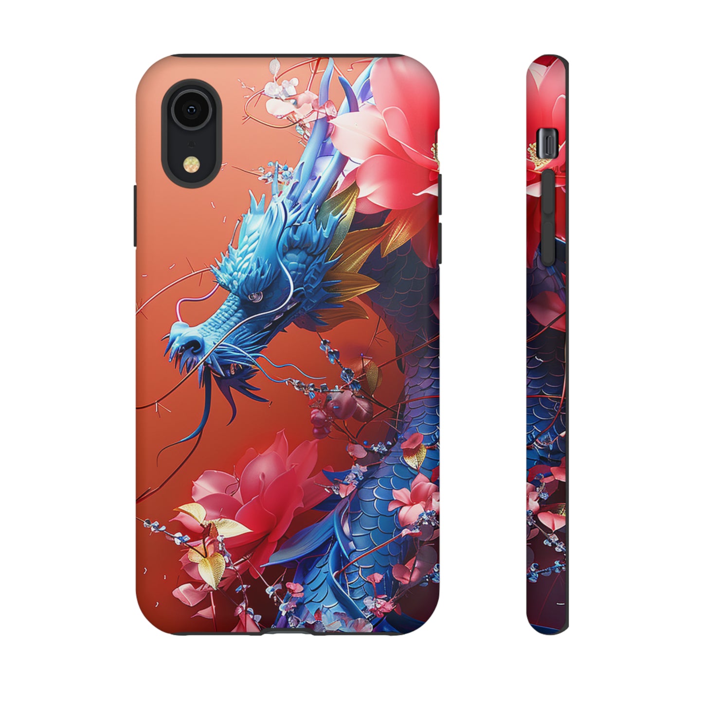 Tough Phone Cases Azure Serpent