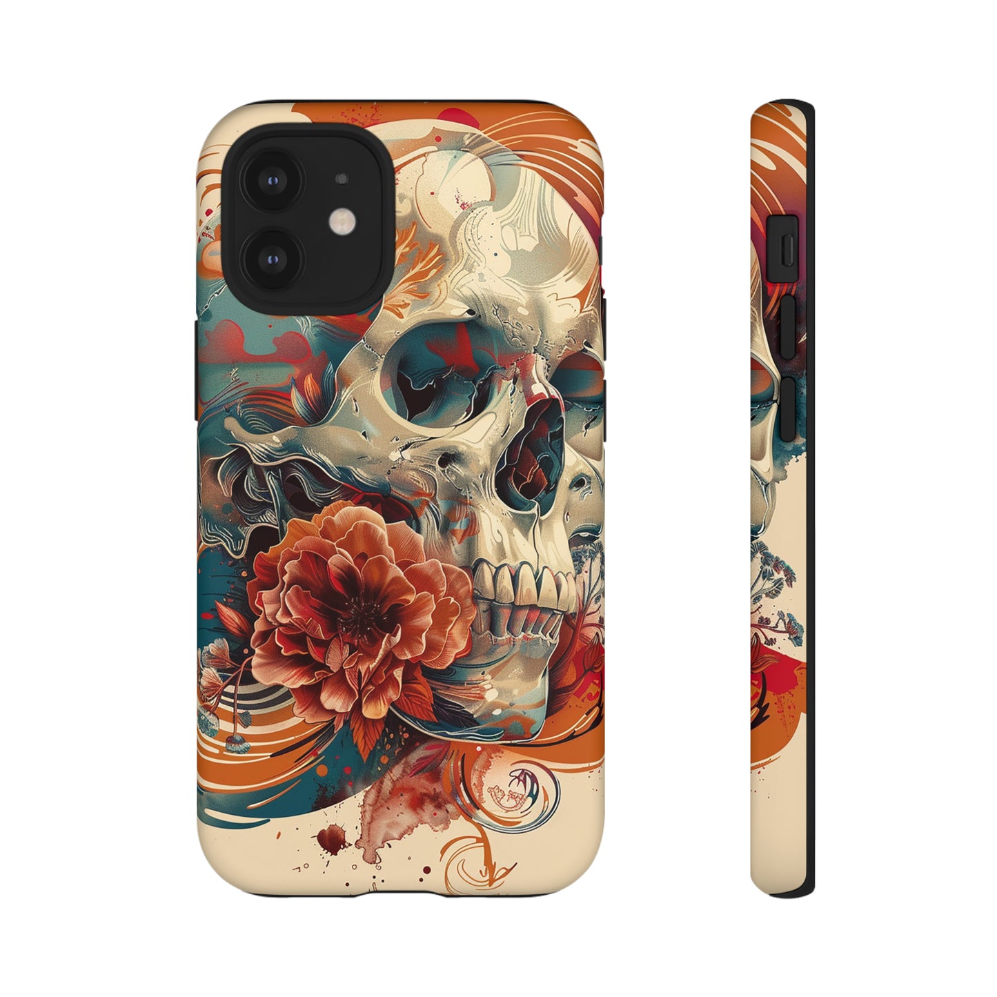 Tough Phone Case Skull 04