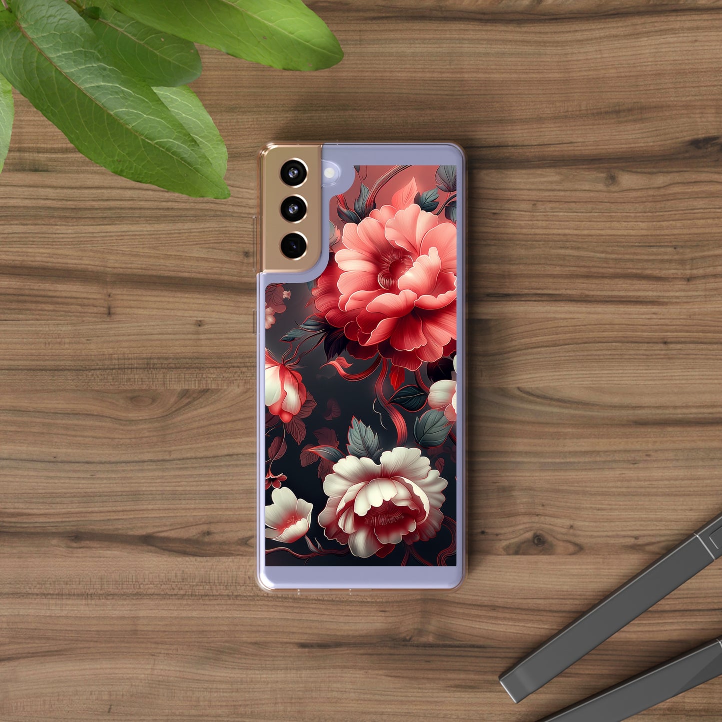 Clear Phone Cases Floral