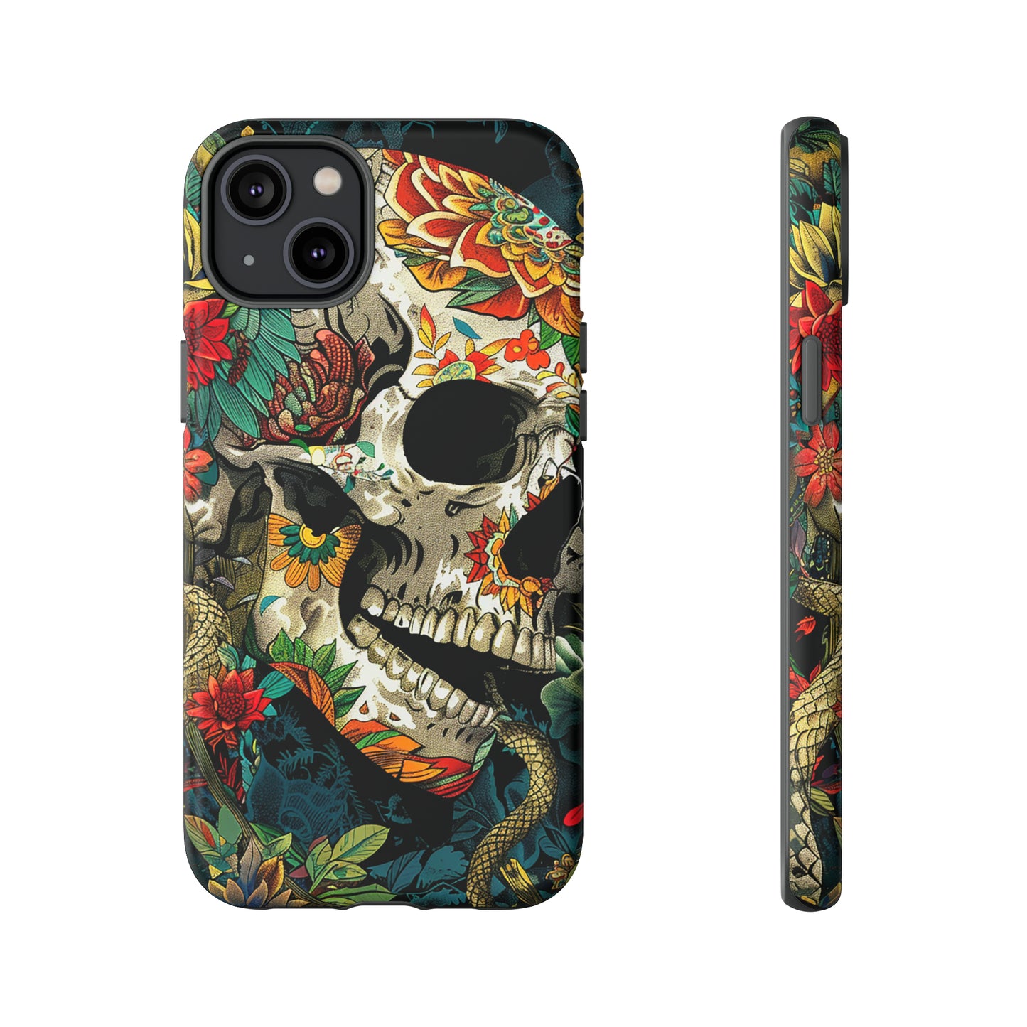 Tough Phone Case Skull 01